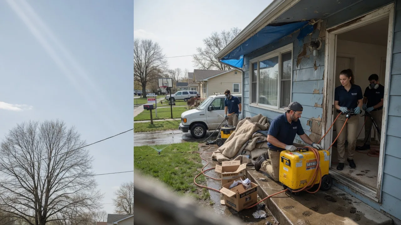 Basement Flood Cleanup in La Mesa, NM near me